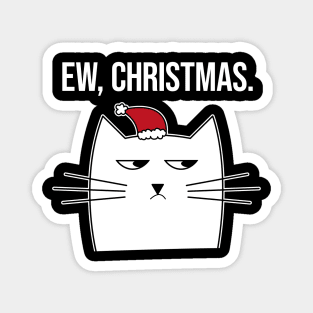 EW Christmas - Anti Christmas Cat Magnet