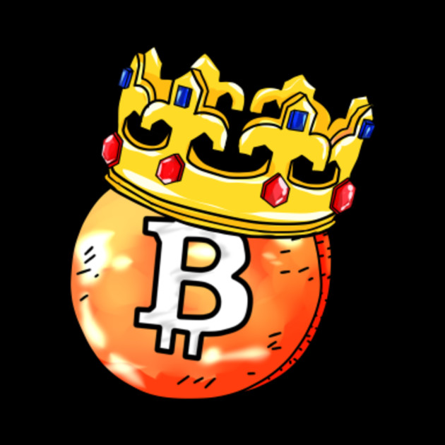 Bitcoin King Btc Cash Miner Trader Blockchain Gift - 
