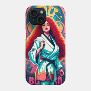 redhead martial artist Phone Case