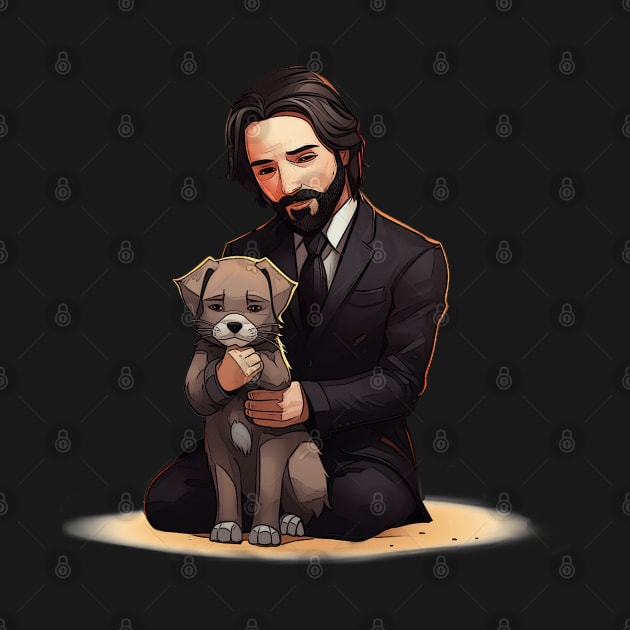 John wick and pet by yasinylcu