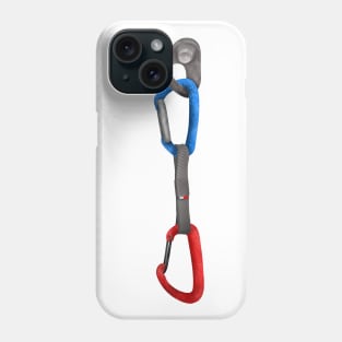 Rock Climbing Carabiners Phone Case