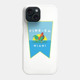 Fine-Co Miami Burgee Flag Phone Case