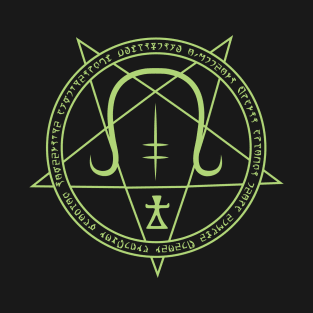 Runic School of Necromancy (No Text) T-Shirt