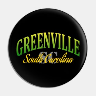 City Pride: Greenville, South Carolina Pin