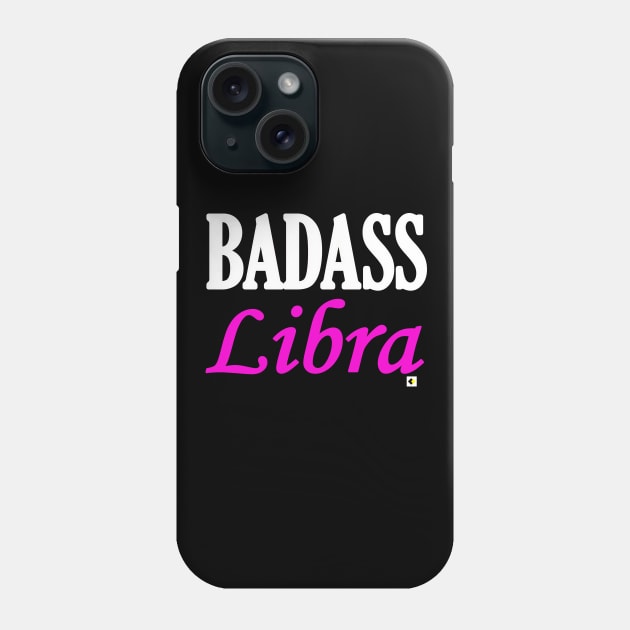 BADASS Libra Phone Case by AddOnDesign