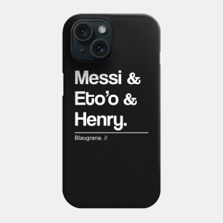 The Legends of Barca II Phone Case