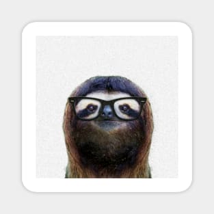 Geek Sloth Magnet