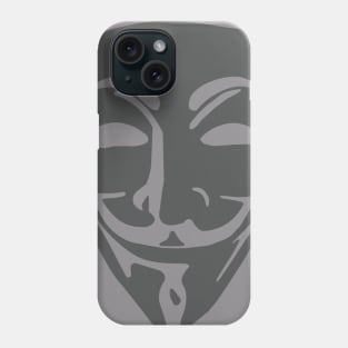 I am devil | The original mask face t shirt design | Gray version Phone Case