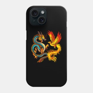 Dragon and Phoenix Phone Case