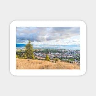 Kelowna, British Columbia, Canada Scenic City View Magnet