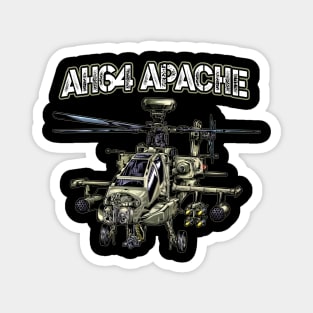 Army Forces Apache AH64 Magnet