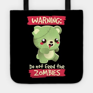 Zombie bear Tote