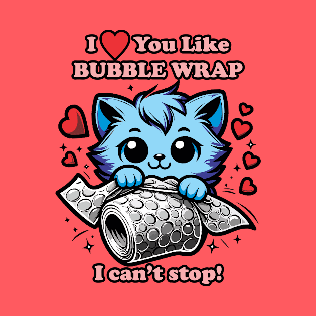 I (Heart) You Like Bubble Wrap by CharmingChomp