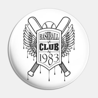 BASEBALL CLUB Pin