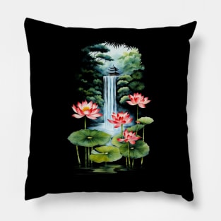 Lotus Cascade Pillow