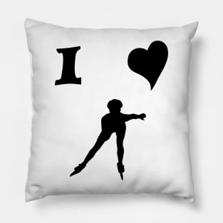 I love inline skating Pillow