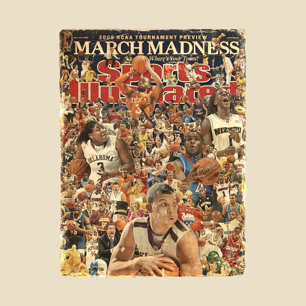 COVER SPORT - SPORT ILLUSTRATED - 2009 MARCH MADNESS by FALORI