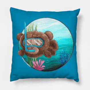 Scuba Bear Pillow