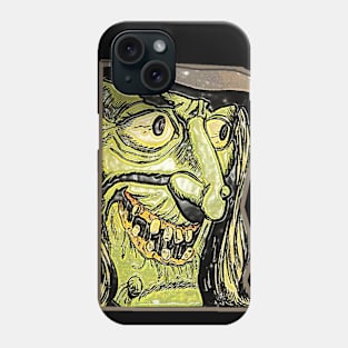 Hideous green witch Phone Case