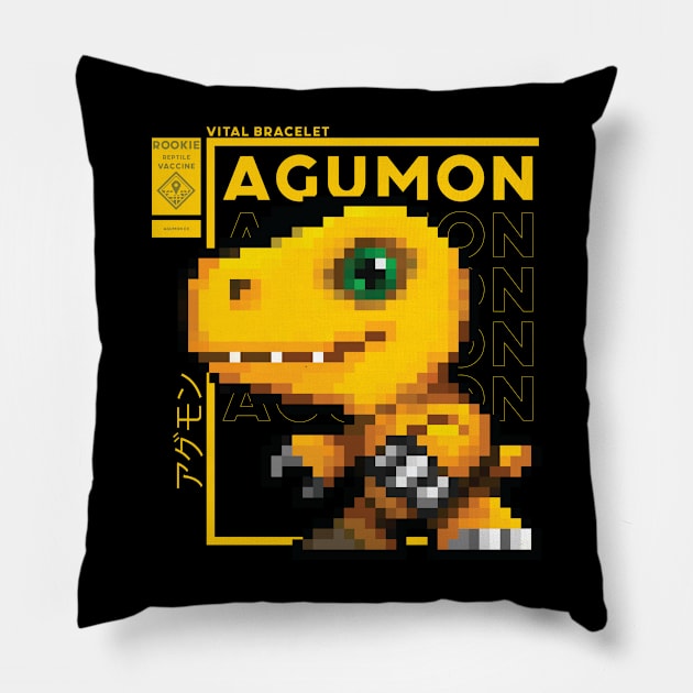 digimon vb agumon Pillow by DeeMON