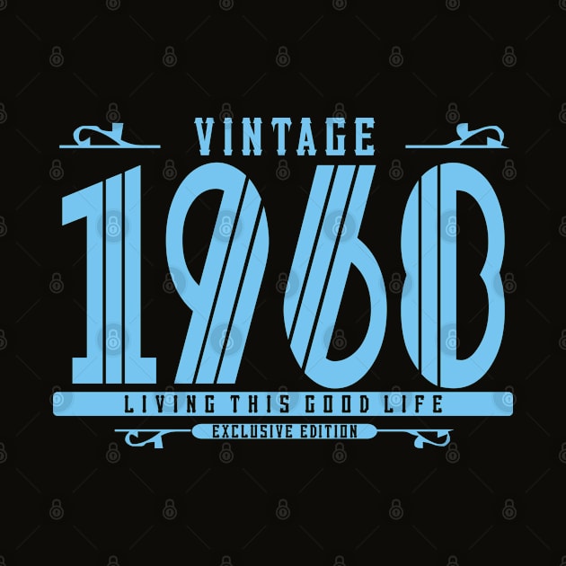 20th Birthday T-Shirt - Vintage 1960 by Reshartinc