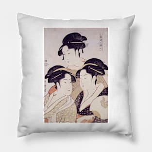 Three Beauties Pillow