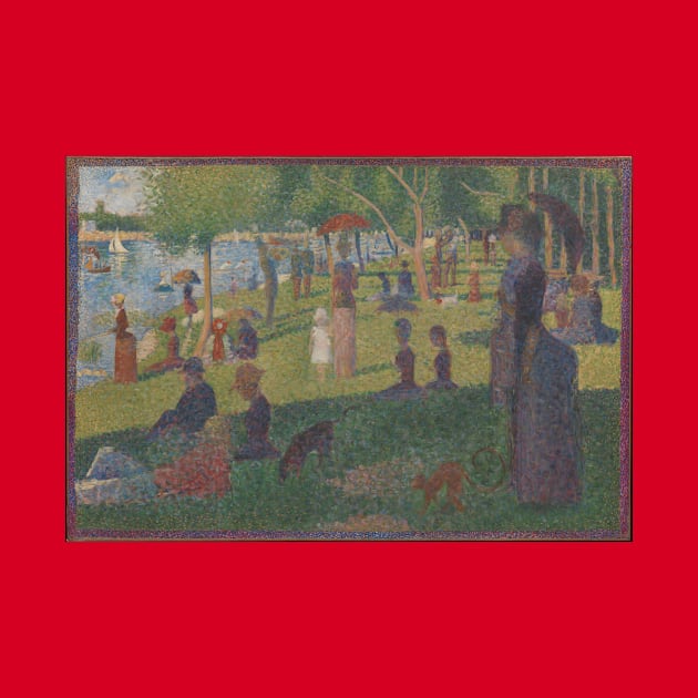 Study for "A Sunday on La Grande Jatte" by GeorgesSeurat