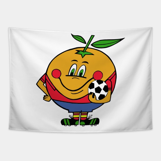 Naranjito Tapestry by ezioman