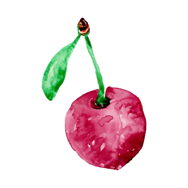 Cherry Watercolour by EyreGraphic