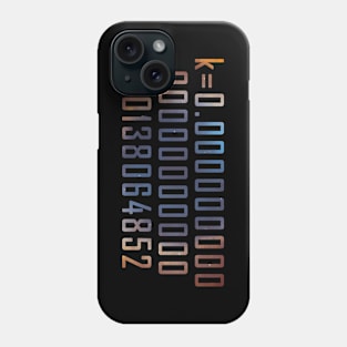 Boltzmann constant Phone Case