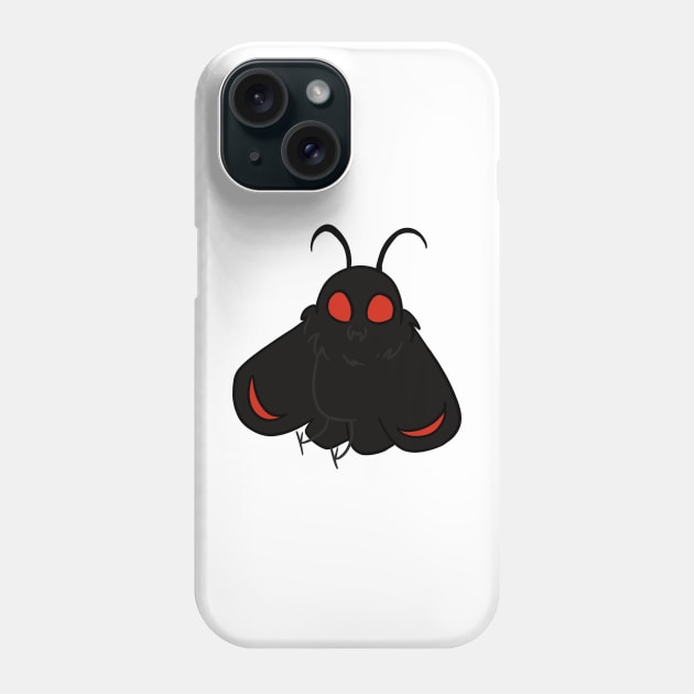 Moth!Man!! Phone Case by LvnaMuraArt