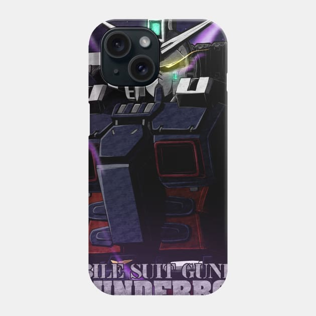 Gundam Full Armor Phone Case by Dishaw studio