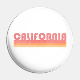 Retro California Pin