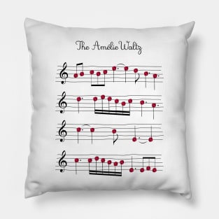 The Amelie's Waltz raspberries movie fan art Pillow