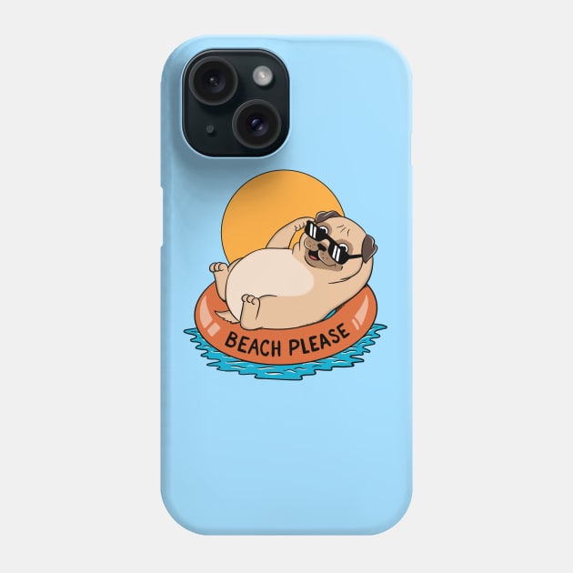 Beach Please Phone Case by coffeeman