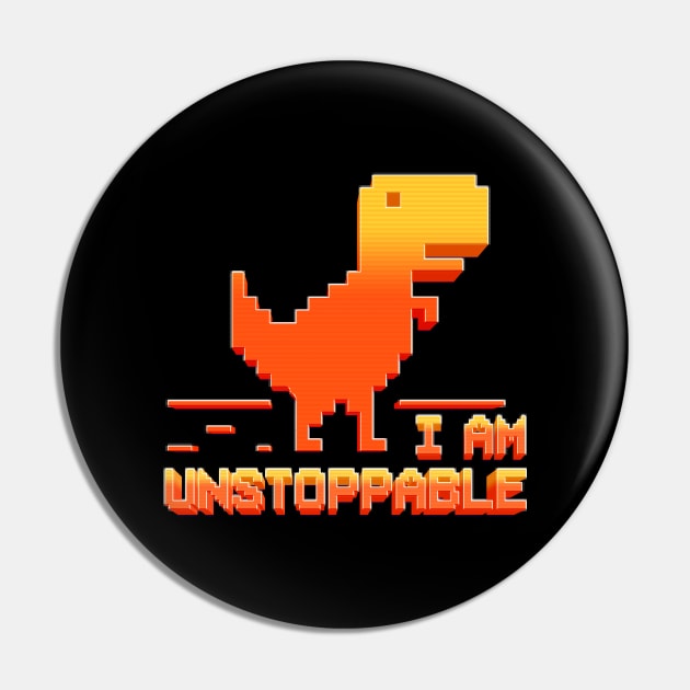 I am unstoppable - cute dinosaur error page design - pixel design Pin by The lantern girl