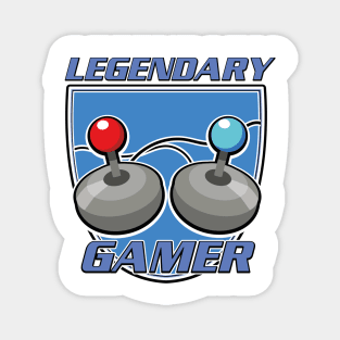Legendary Gamer logo Magnet