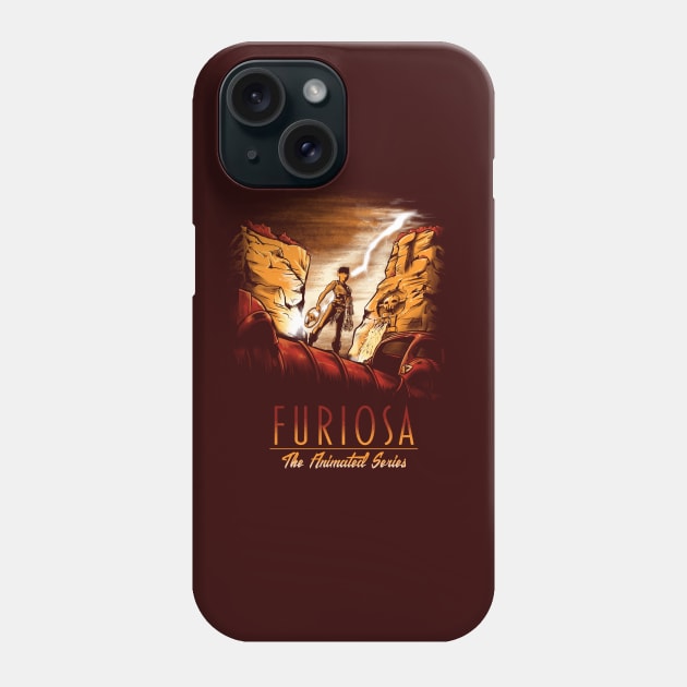 Furiosa: The Animated Series Phone Case by poopsmoothie