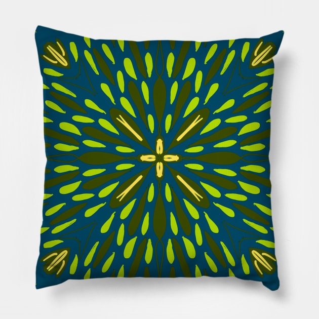 Starburst Flower Pillow by colors