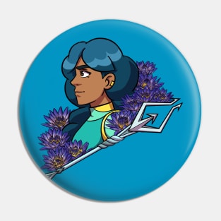 Water Lily Mermista Pin