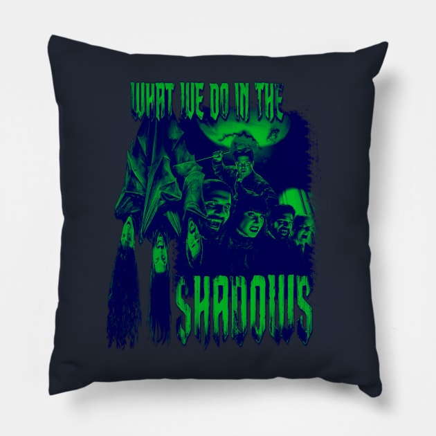 What We Do In The Shadows Pillow by The Dark Vestiary