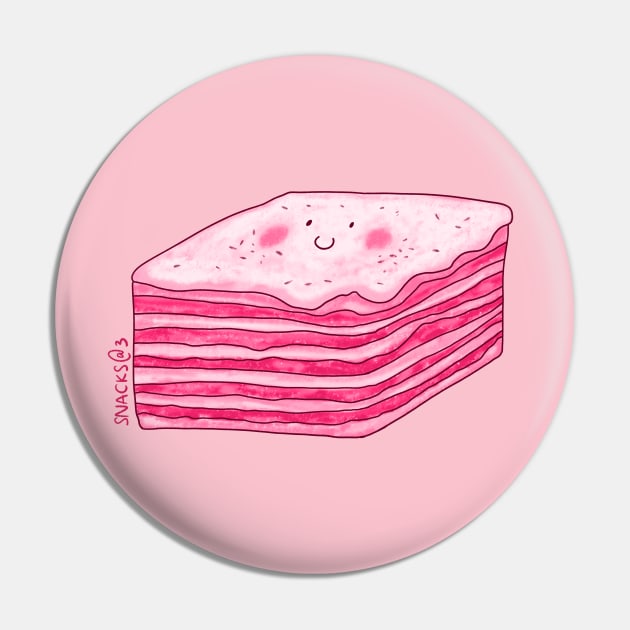 Lasagna in PINK Pin by Snacks At 3