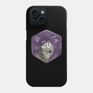 Nat20 Sheep on Purple Phone Case