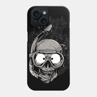 Skull Diver Phone Case