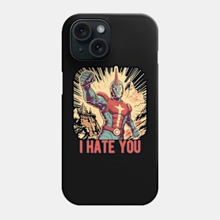 Ultraman Parody Propaganda Retro Style Phone Case