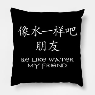 Be like Water Pillow