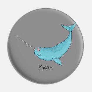 gnarwhal Pin