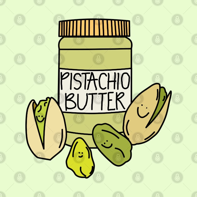 Pistachio, butter, nuts by My Bright Ink