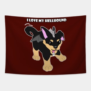 Charlie the Hellhound Tapestry