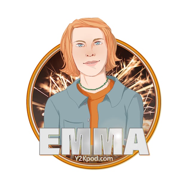 Y2K Audio Drama Podcast Character Design - Emma by y2kpod